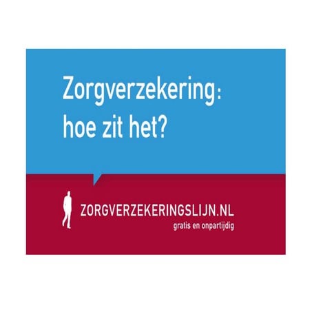 Alles wat je moet weten over de zorgverzekering