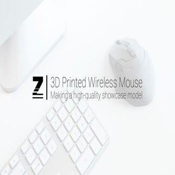 3D Printed Wireless Mouse