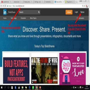 How to use slide share | PPTX