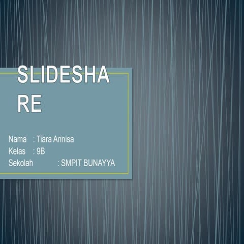 Tutorial slideshare | PPTX