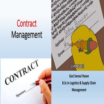Contract Management 