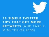 19 Simple Twitter Retweet Tips