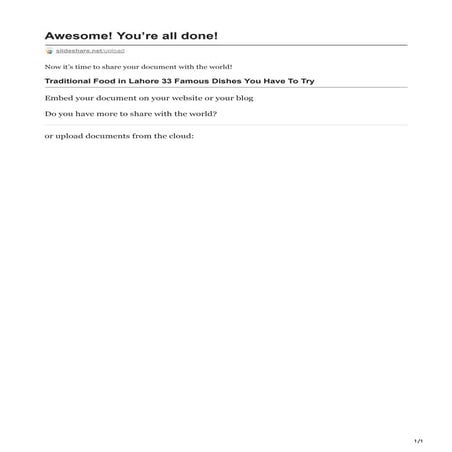 fast food | PDF