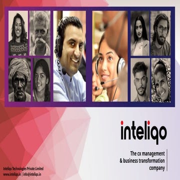 Inteliqo Technologies profile for contact center services