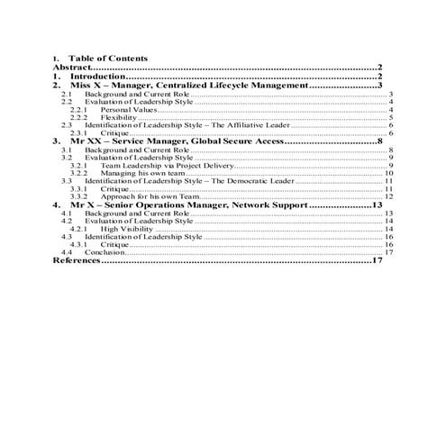 Leadership - leader, followers, situational