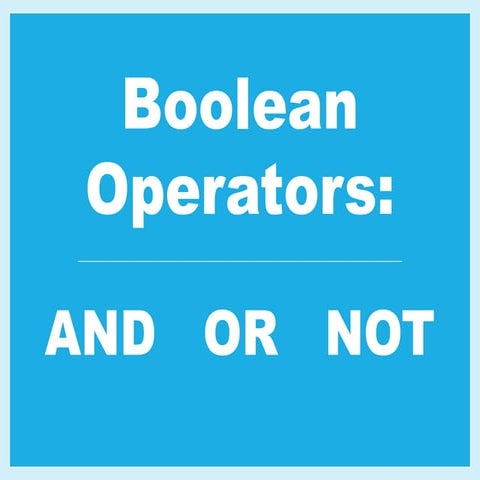 Boolean Operators - Simon Says | PPTX