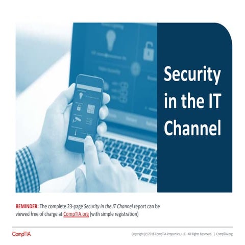 Security in the IT Channel