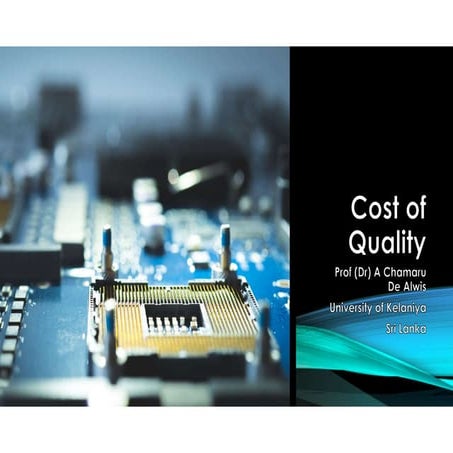 Slide share   cost of quality