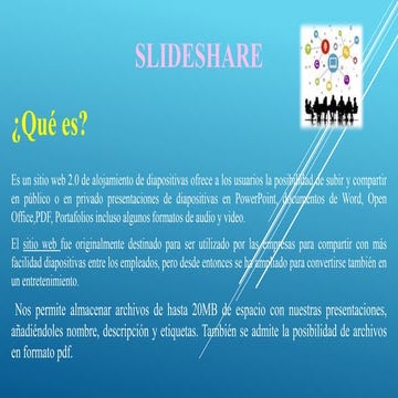 Qué es Slideshare | PDF