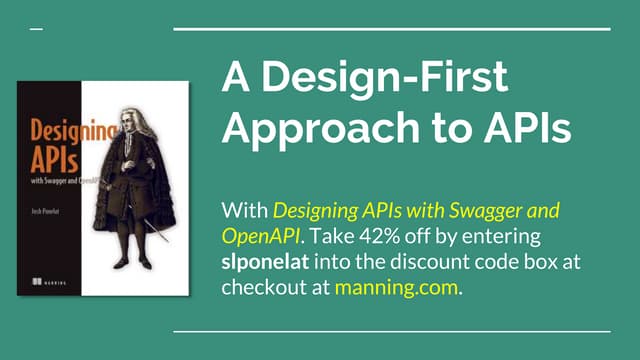 Designing APIs with Swagger and OpenAPI