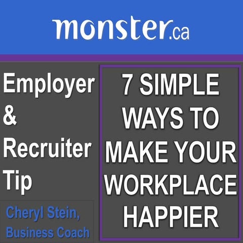 Make Your Workplace Happier