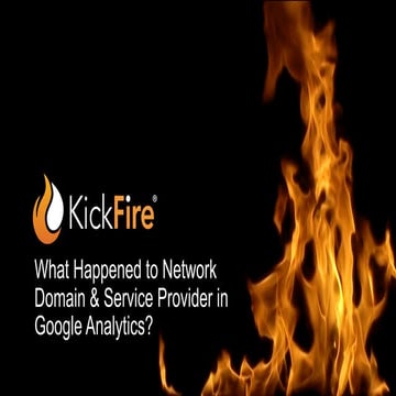 What Happened to Network Domain & Service Provider in Google Analytics?