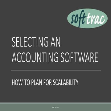 How to Choose the Right Accounting Software for Your Startup | PPTX
