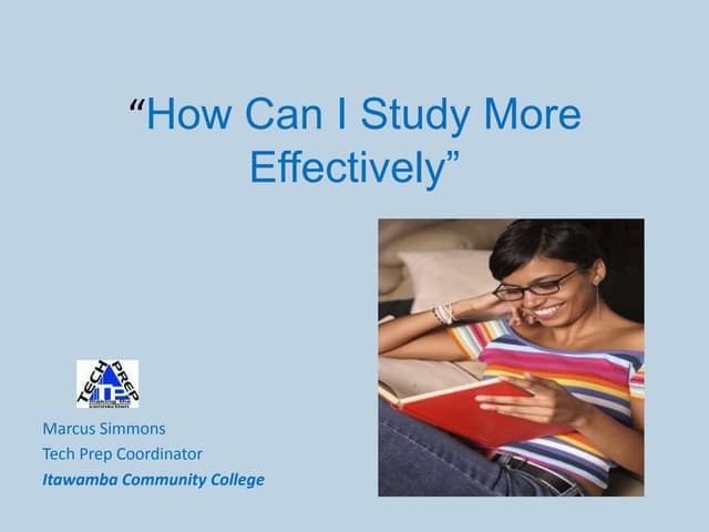 How To Study Effectively