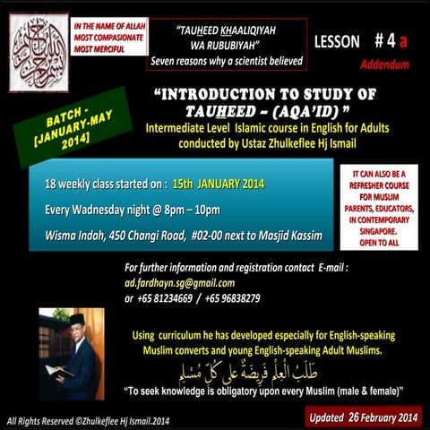 Slideshare (adab-2013)lesson#-8(c)-adab-towards-the-prophet-[obey ...