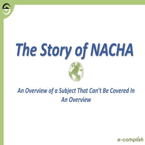 NACHA Compliance