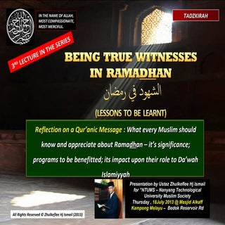 [Slideshare] ntums-madrasah-ramadha...