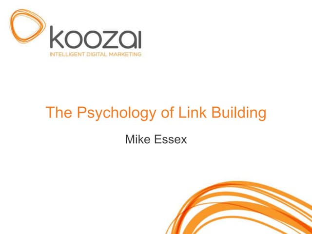 The Psychology of Link Building