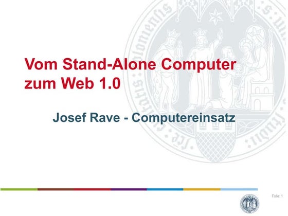 Slideshare (PPP Rave - Computereinsatz)