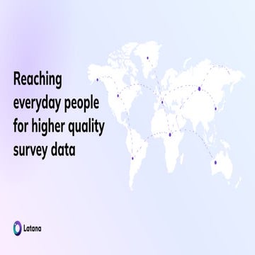 Reaching everyday people for higher quality survey data