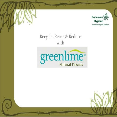 Recycle, reduce & reuse. | PPT
