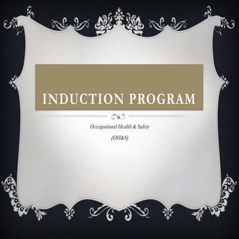 Role Play - Induction Process for new employees