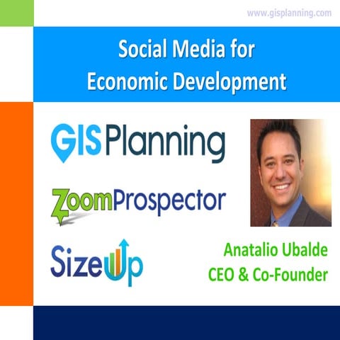 Social Media for Economic Development Organizations