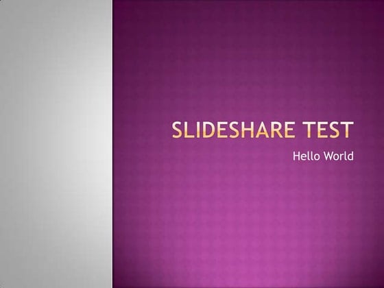 Slideshare Test03 Pptx