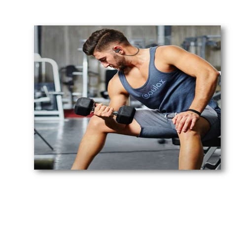 Coulax Sweatproof Headphones for Gymming