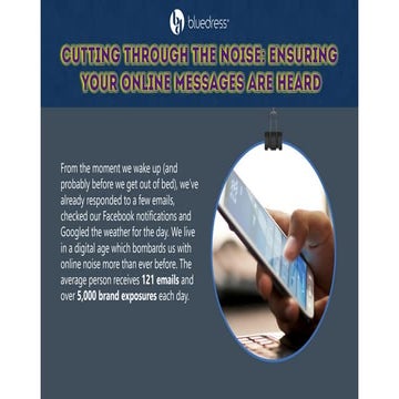 Cutting through the Noise: Ensuring your Online Messages are Heard