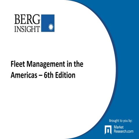 Fleet Management in the Americas – 6th Edition