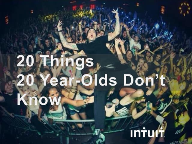 20 Things 20-Year-Olds Don’t Get