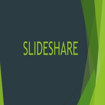 Slideshare presentation
