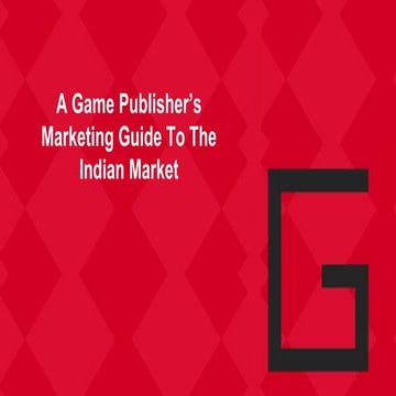 A game publisher's marketing guide to the indian market
