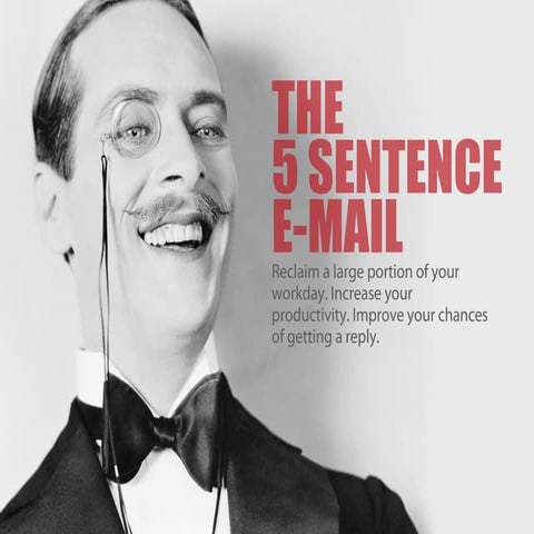 The Five Sentence E-mail