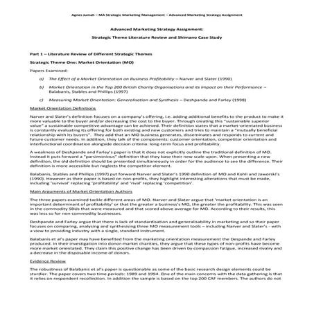 Slideshare   Agnes Jumah,  Advanced Marketing Strategy, Shimano Case Study