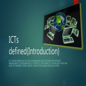 The impact of ICT on education