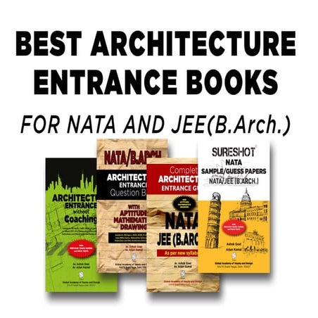 Best Architecture Entrance Books For Nata And JEE