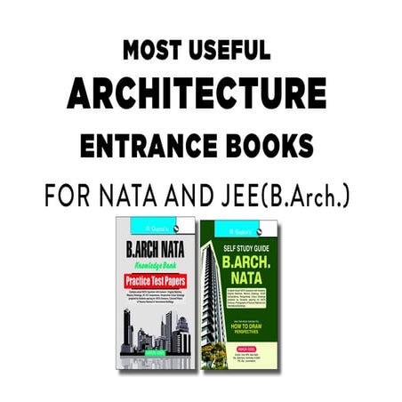 Most Useful Architecture Entrance Books For Nata And JEE(B.ARCH.)