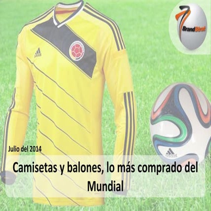 Camisetas y balones, lo más comprado del mundial