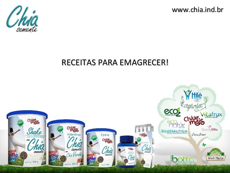 Receitas para emagrecer!