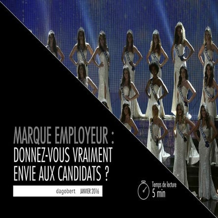 Marque employeur : Donnez-vous vraiment envie aux candidats ?