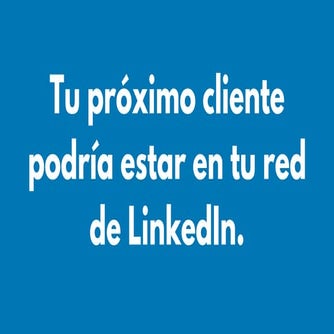 Convierte Contactos en Clientes