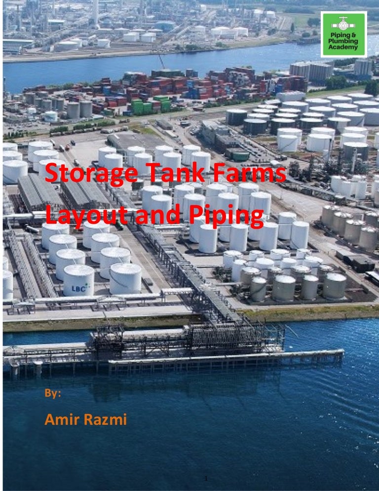 Storage Tank Farms Layout and Piping