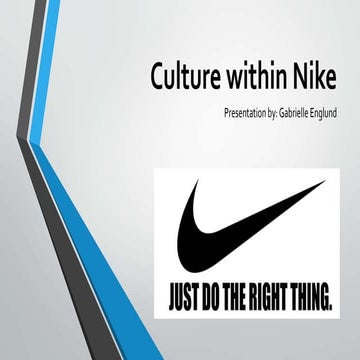 culture within nike