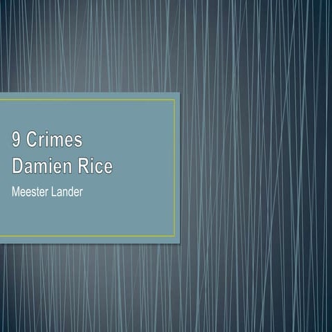 Slideshare damien rice