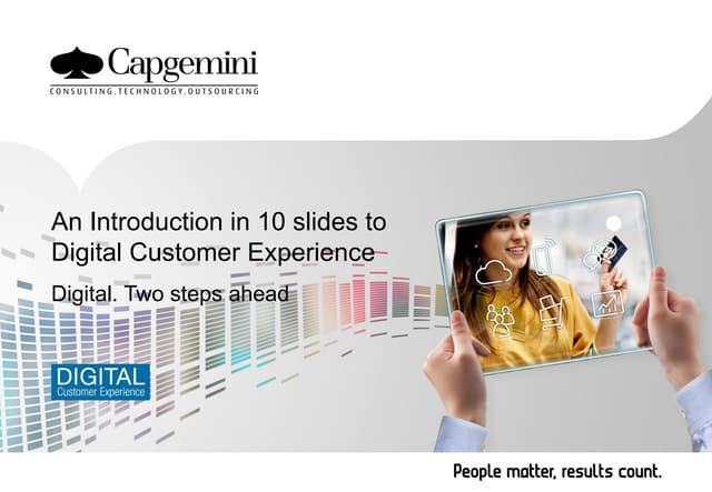 An Introduction in 10 slides to Digital Customer Experience