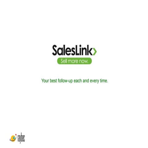 SalesLink: Sell more now.