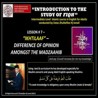 [Slideshare]fiqh course-#7-khilafiy...