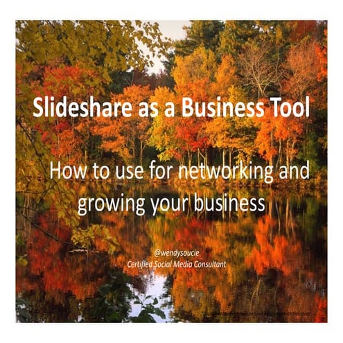 SlideShare as a Business Tool: How to use for networking and business promotion